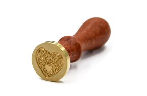 ΣΦΡΑΓΙΔΑ ΓΙΑ ΒΟΥΛΟΚΕΡΙ ΞΥΛΙΝΗ 25mm ΜΕ ΧΑΡΑΞΗ (ΚΑΡΔΙΑ)